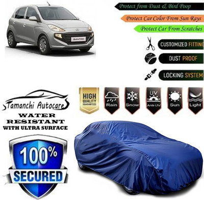Tamanchi Autocare Car Cover For Hyundai Santro Asta Petrol(Blue)