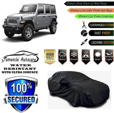 Tamanchi Autocare Car Cover For Jeep Universal For Car(Black)