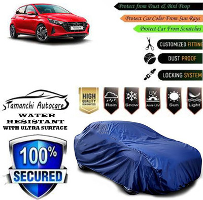 Tamanchi Autocare Car Cover For Hyundai i20 Asta(Blue)
