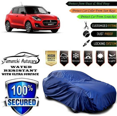 Tamanchi Autocare Car Cover For Maruti Suzuki Swift LXI(Blue)