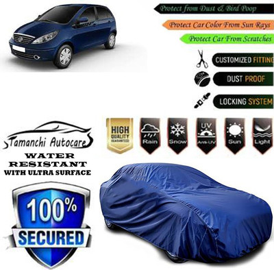 Tamanchi Autocare Car Cover For Tata Indica V3(Blue)