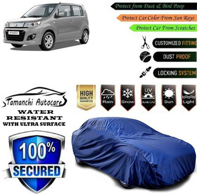 Tamanchi Autocare Car Cover For Maruti Suzuki Wagon R Stingray LXI(Blue)