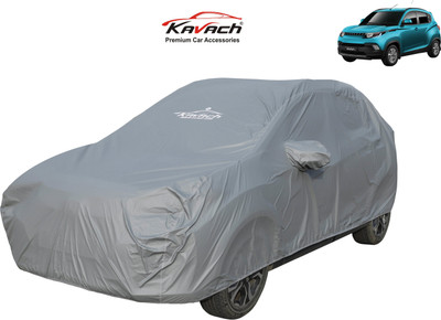 Kavach Car Cover For Mahindra KUV100 (With Mirror Pockets)(Grey, For 2021 Models)