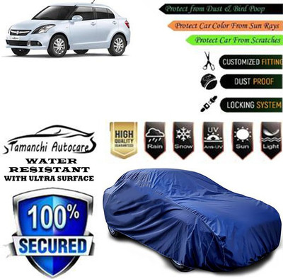 Tamanchi Autocare Car Cover For Maruti Suzuki Swift Dzire LDI Diesel(Blue)