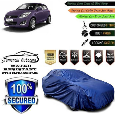 Tamanchi Autocare Car Cover For Maruti Suzuki Swift LDI Optional(Blue)