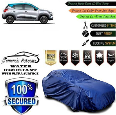 Tamanchi Autocare Car Cover For Renault Kwid 1.0 RXT AMT Petrol(Blue)