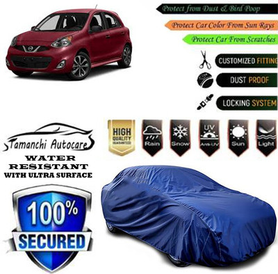 Tamanchi Autocare Car Cover For Nissan Micra INHR(Blue)