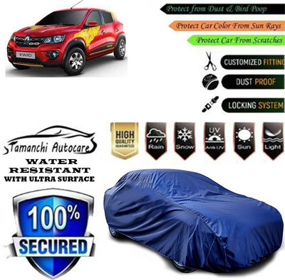 Tamanchi Autocare Car Cover For Renault Kwid IRON MAN 1.0 AMT(Blue)