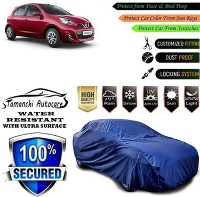 Tamanchi Autocare Car Cover For Nissan Micra 1.5L(Blue)