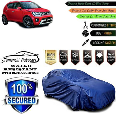 Tamanchi Autocare Car Cover For Maruti Suzuki Ignis 1.2 Zeta Petrol(Blue)