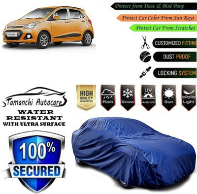 Tamanchi Autocare Car Cover For Hyundai Grand i10 Asta Option(Blue)