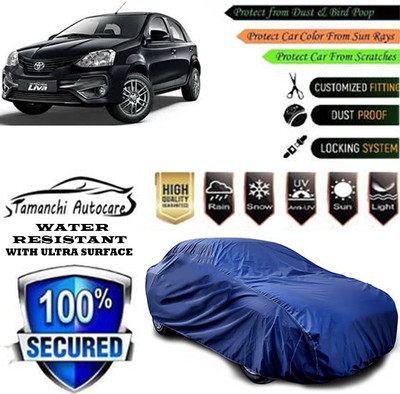 Tamanchi Autocare Car Cover For Toyota Etios Liva 1.4 GD Diesel(Blue)