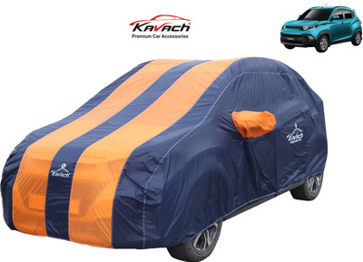 Kavach Car Cover For Mahindra KUV100 (With Mirror Pockets)(Blue, Orange, For 2021 Models)