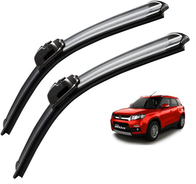 Euro Care Wiper Blade Windshield Wiper(60.96 cm, Passenger And Driver Side Wipers, Pack of: 2)