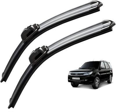 Euro Care Wiper Blade Windshield Wiper(60.96 cm, Passenger And Driver Side Wipers, Pack of: 2)