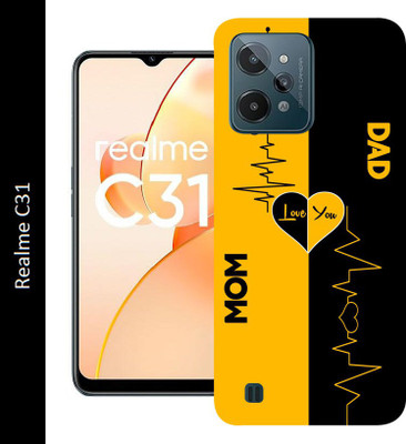 BeauCase Back Cover for Realme C31(Multicolor, Grip Case, Silicon)