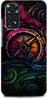 KEYCENT Back Cover for Redmi Note 11S COMPASS, SNAIL, COLORFULL, TEXTURE, ABSTRACT(Multicolor, Shock Proof, Pack of: 1)