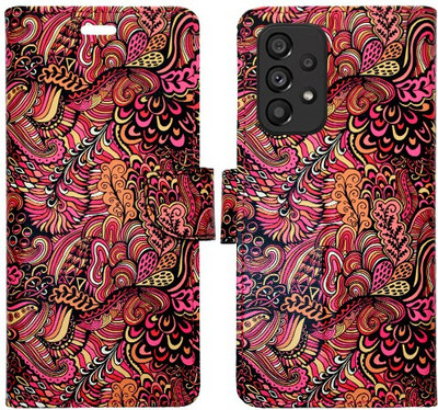 Realgo Flip Cover for Samsung Galaxy A53 5G(Red, Pack of: 1)