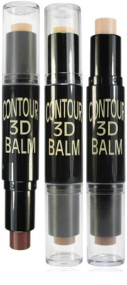 Amaryllis Perfect Oil Free Concealer Stick Set of 3 Concealer(Multicolor, 12 g)