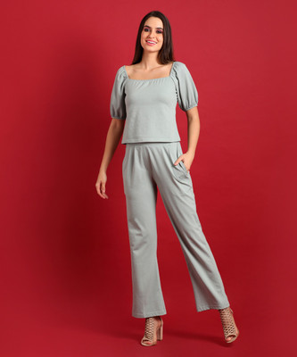 CAMPUS SUTRA Top Palazzos Co-ords Set