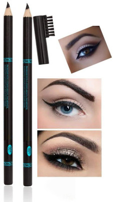 Latixmat WATER PROOF & LONG LASTING BLACK EYE BROW PENCIL(BLACK)