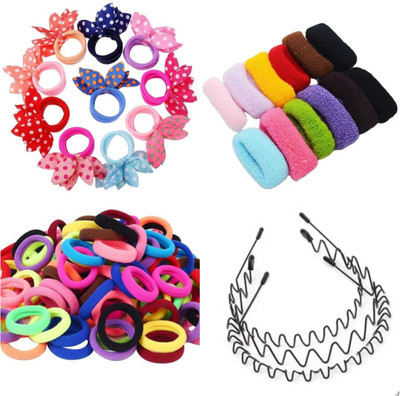 alamodey 51pc Combo Hair Accessory Set(Multicolor)