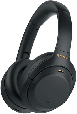 SONY WH-1000XM4 Bluetooth Headset(Black, On the Ear)