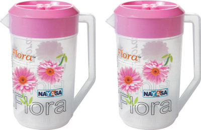 NAYASA 2400 ml Plastic Water Jug