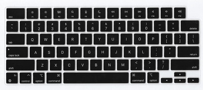 Capsa MACPRO14-BK-1 MacBook Pro 14 inch 2022 2021 M1 Pro/M1 Max A2442 Keyboard Skin(Black)