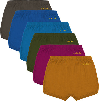 Sleazy Brief For Boys(Multicolor Pack of 6)