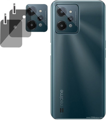 XAZE Back Camera Lens Glass Protector for Realme C31(Pack of: 2)