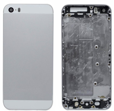 SPAREWARE Apple iPhone 5SE-Silver (WITH ALL BUTTON) Back Panel(Silver)