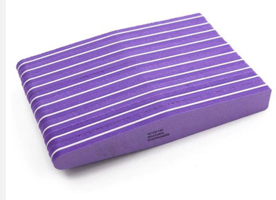 Shills Professional 10Pcs Nail Block Buffer Sponge Washable Dual Sided 100/180 Sanding Buffing File(Set of 10)