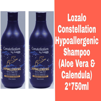 Lozalo Hypoallergenic Aloe Vera & Calendula Dog Shampoo(1500 ml)