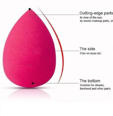 Herrlich blender sponge with uniform tiny pores gives you a perfect makeup application