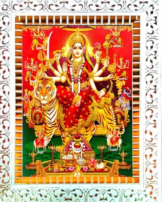 SUNINOW DURGA MAA Religious Frame