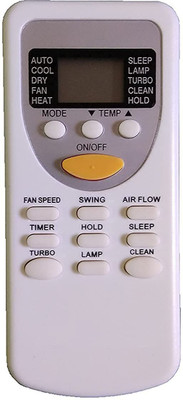 BhalTech ZH/JT-03 (AC-49) AC Compatible for  Lloyd Split/Window AC Remote Controller(White)