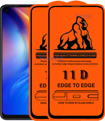 HQ Protection Edge To Edge Tempered Glass for Tecno Spark 6(Pack of 2)