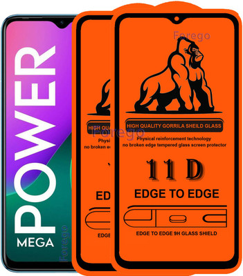 HQ Protection Edge To Edge Tempered Glass for Infinix Smart 5(Pack of 2)
