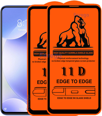 Forego Edge To Edge Tempered Glass for POCO X2(Pack of 2)