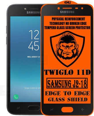 TWIGLO Edge To Edge Tempered Glass for SAMSUNG J2-18(Pack of 1)