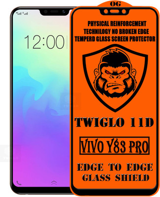 TWIGLO Edge To Edge Tempered Glass for VIVO Y83 PRO(Pack of 1)