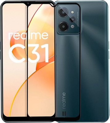 Flipkart SmartBuy Edge To Edge Tempered Glass for realme C31(Pack of 1)