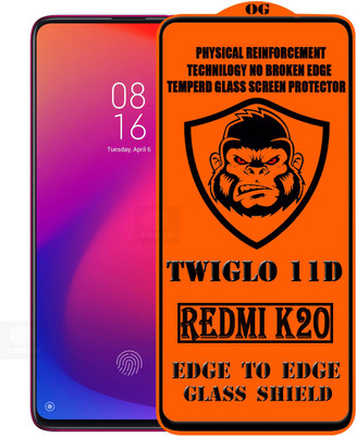 TWIGLO Edge To Edge Tempered Glass for REDMI MI K20(Pack of 1)