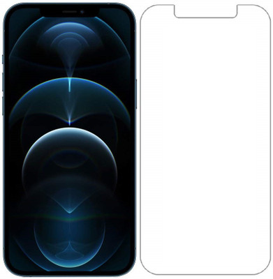DropFit Edge To Edge Tempered Glass for Iphone 12 Pro(Pack of 1)