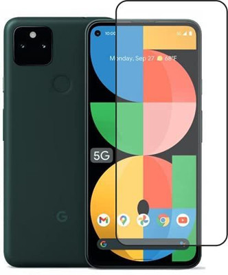 DropFit Tempered Glass Guard for Google Pixel 5a(Pack of 1)