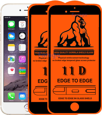 HQ Protection Edge To Edge Tempered Glass for Apple iPhone 6 Plus(Pack of 2)