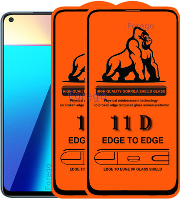 HQ Protection Edge To Edge Tempered Glass for Infinix Note 7(Pack of 2)