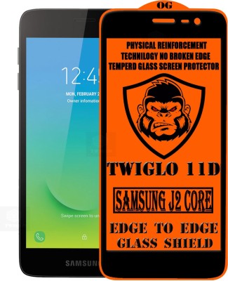 TWIGLO Edge To Edge Tempered Glass for SAMSUNG J2 CORE(Pack of 1)