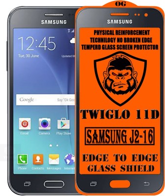 TWIGLO Edge To Edge Tempered Glass for SAMSUNG J2-16(Pack of 1)